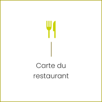 Icône représentant la carte du restaurant de l'Hôtel Libéra à Caen-Colombelles.